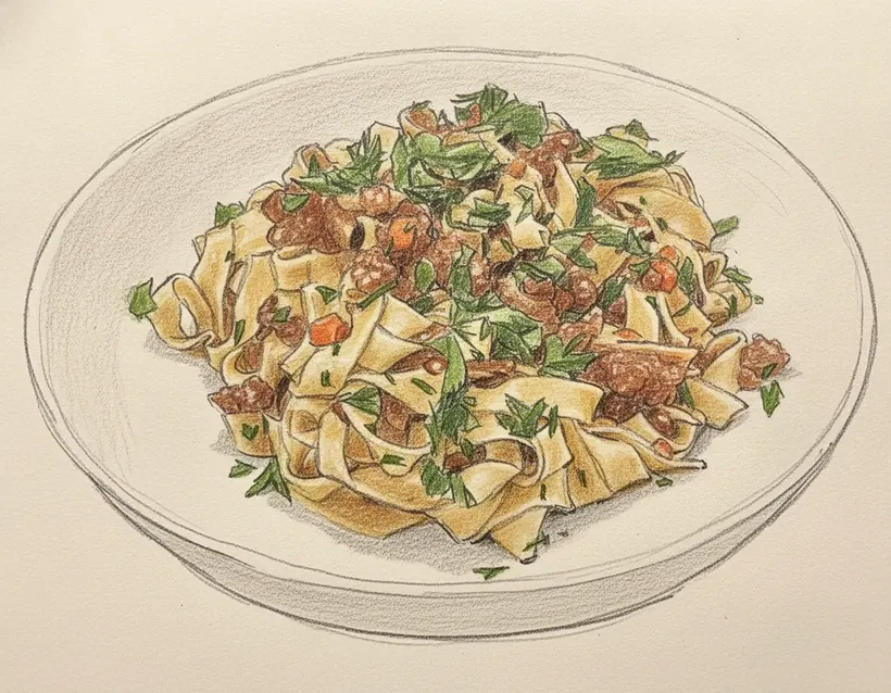 Tagliatelle al Ragù