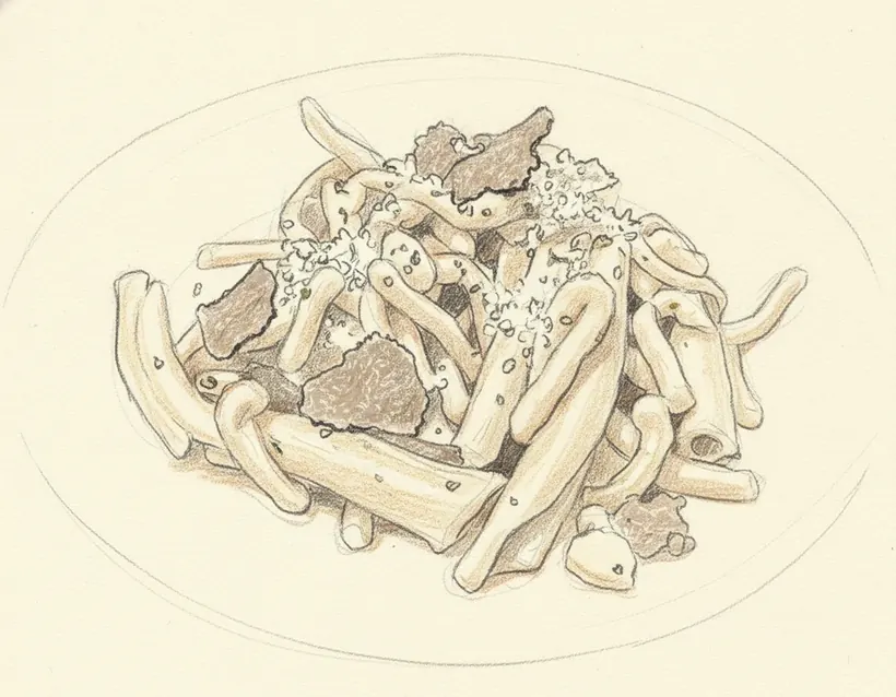 Strangozzi al Tartufo Nero